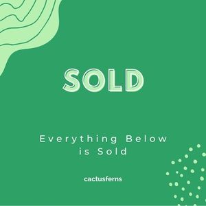 Everything Below is Sold!